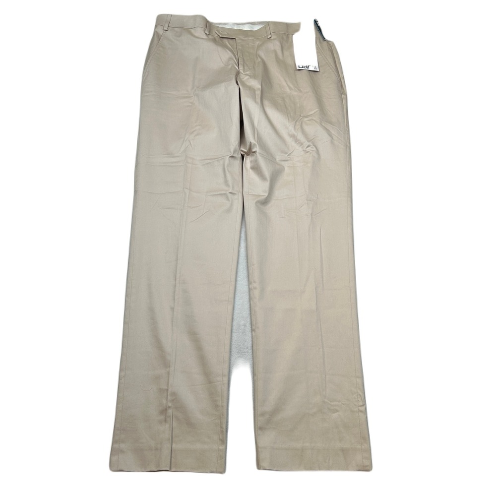 Bar III Slim Fit Dress‎ Pants Mens 36x34 Tan Cotton Stretch NEW